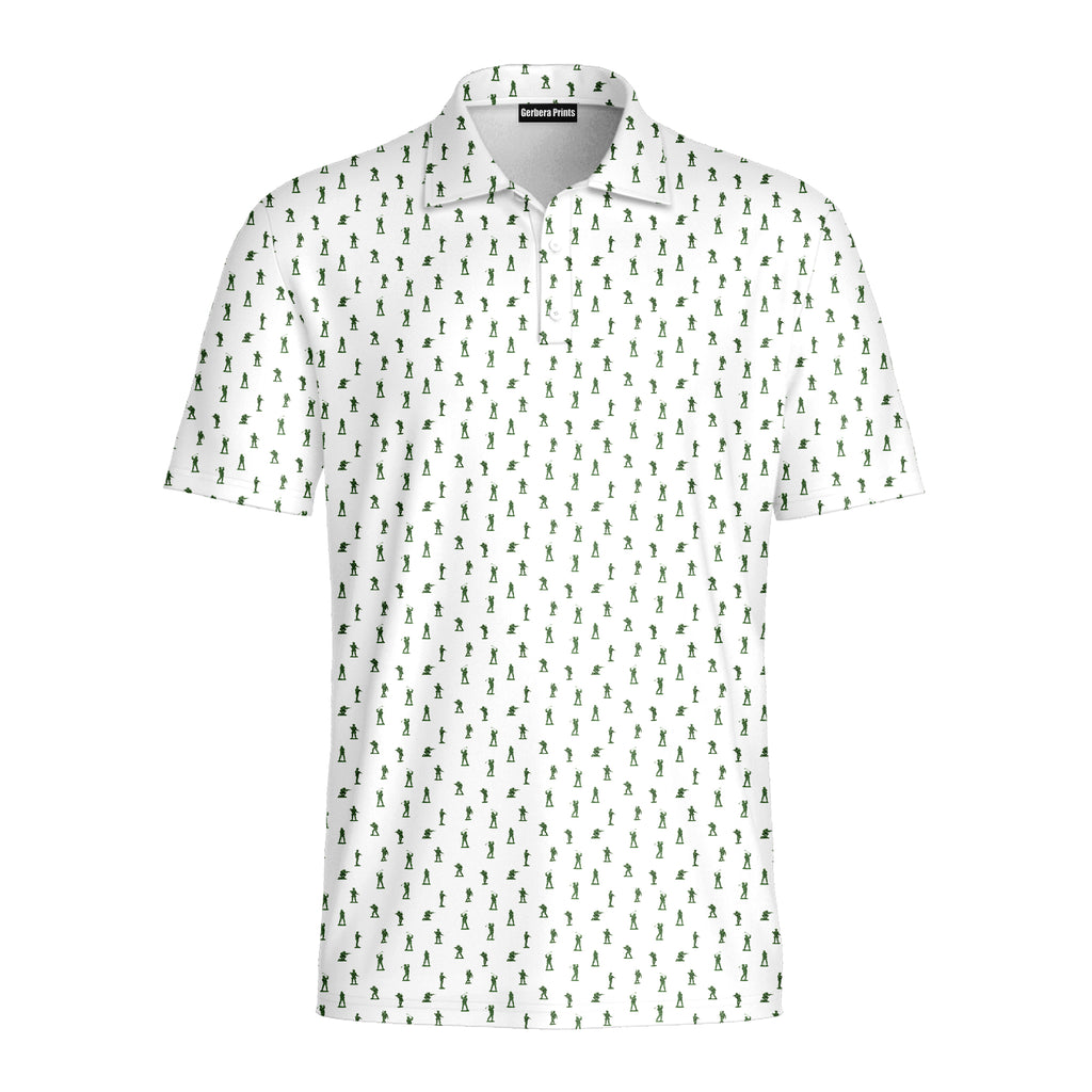 Toy Soldier Polo Shirt For Men - Front