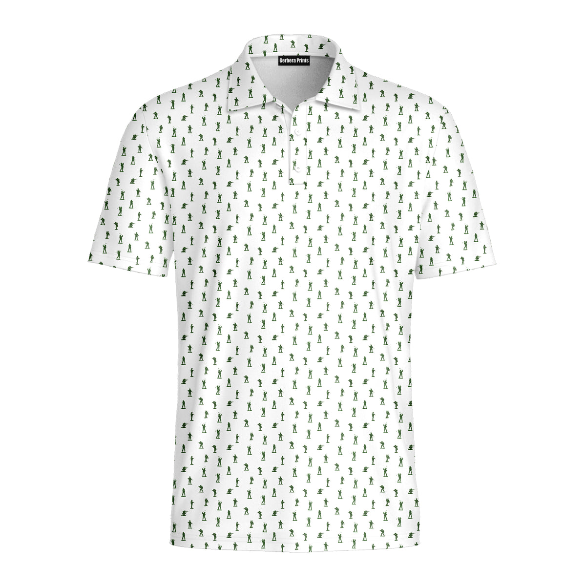 Toy Soldier Polo Shirt For Men - Front