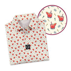Transfusion Hour Polo Shirt For Men - Detail Close-up