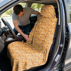 Trick or Meat Full-Size Towel & Car Seat Cover - In the Car
