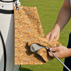 Trick or Meat Golf Towel - Cleaning a Club
