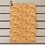 Trick or Meat Golf Towel - Laid Flat