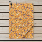 Trick or Meat Golf Towel - Laid Flat