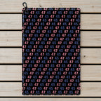 True American Special Edition Golf Towel - Laid Flat