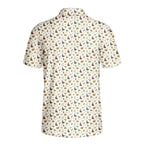 Turn Night Latkes Polo Shirt For Men - Back