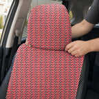 Turned On Full-Size Towel & Car Seat Cover - Headrest Pocket