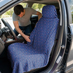 Uncle Sam Patriotic Full-Size Towel & Car Seat Cover - In the Car