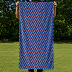 Uncle Sam Patriotic Full-Size Towel & Car Seat Cover - Held Open