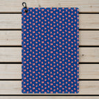 Uncle Sam Patriotic Golf Towel - Laid Flat