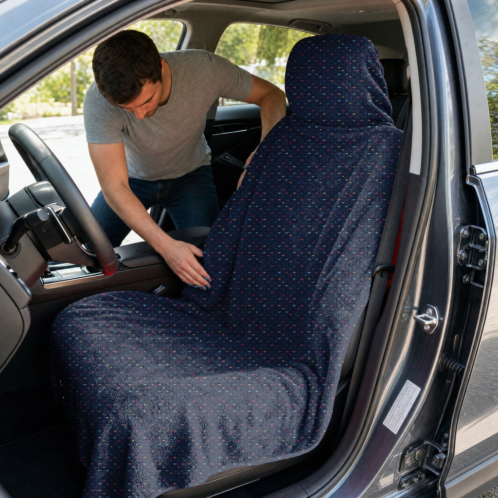 Until You Look Closer Full-Size Towel & Car Seat Cover - In the Car