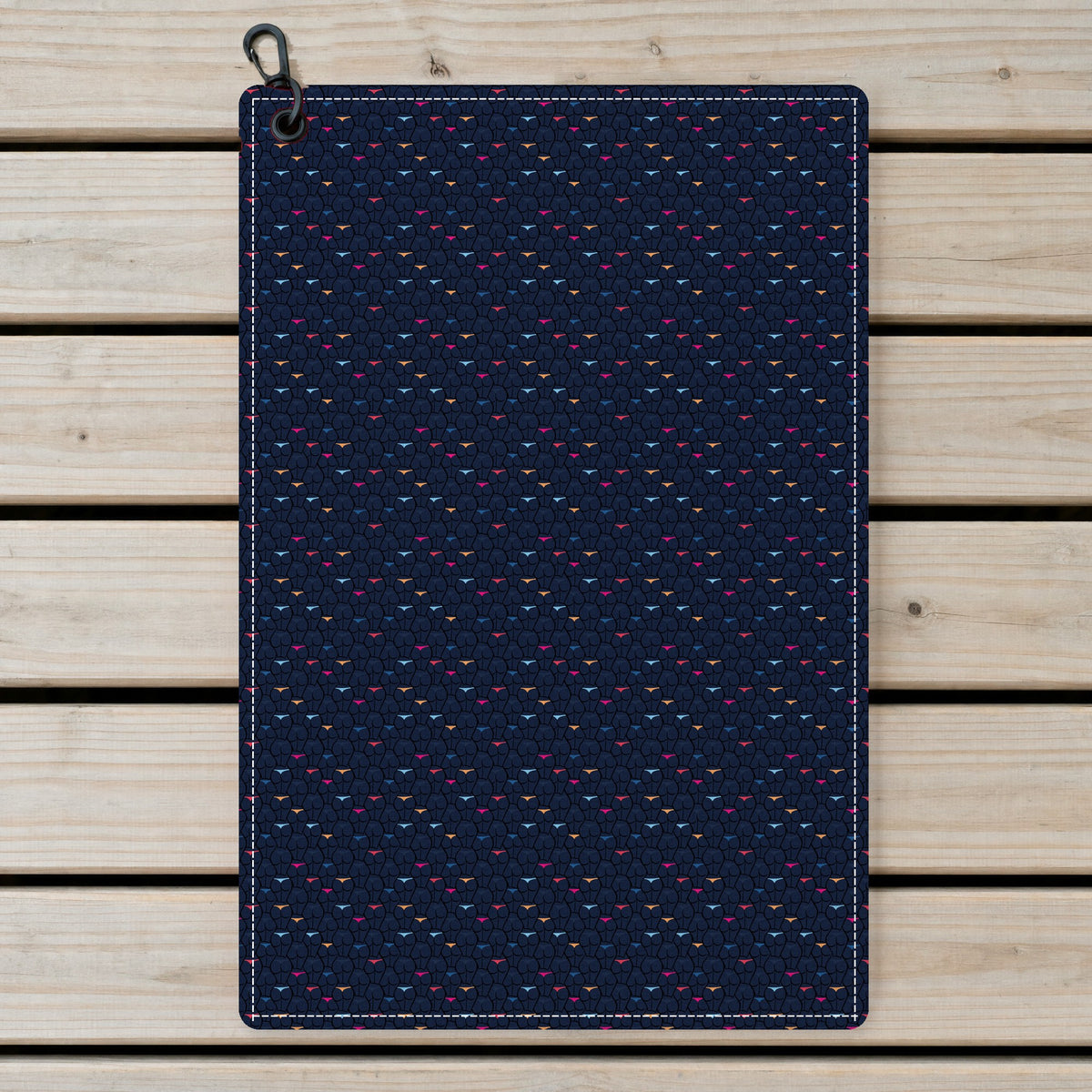 Until You Look Closer Golf Towel - Laid Flat