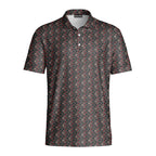 Wicked Hearts Polo Shirt For Men - GREY-FRONT