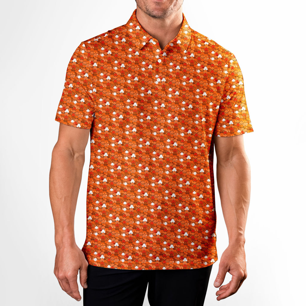 Wild Night Polo Shirt For Men - Model Front