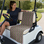 Wild Tuesday Full-Size Towel & Car Seat Cover - On a Golf Cart Seat