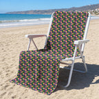 Wild Tuesday Full-Size Towel & Car Seat Cover - On a Beach Chair