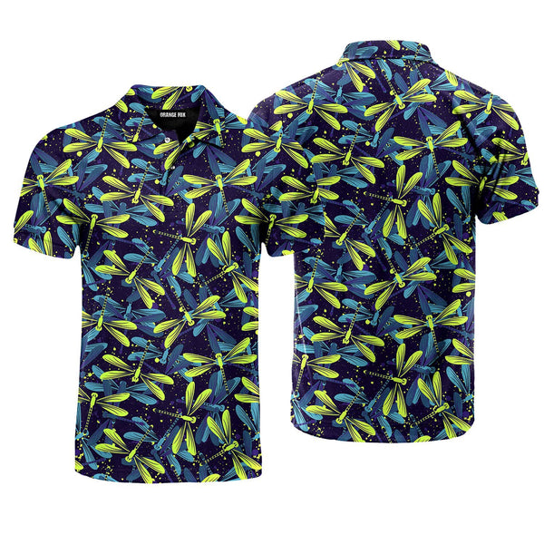 Amazing Dragonfly Love Summer Vibes Polo Shirt For Men