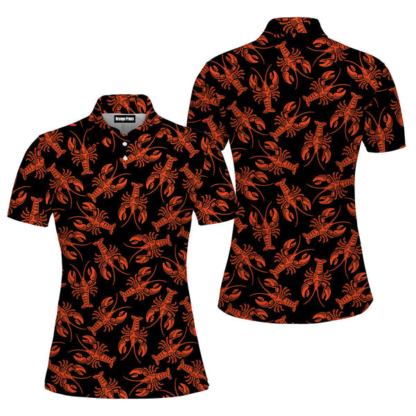 Amazing Lobster Polo Shirt For Women