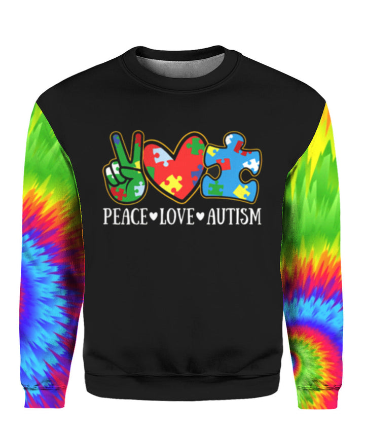 Hippie Peace Love Choose Kindness Colorful Puzzle All Over Print For Men & Women HP1084