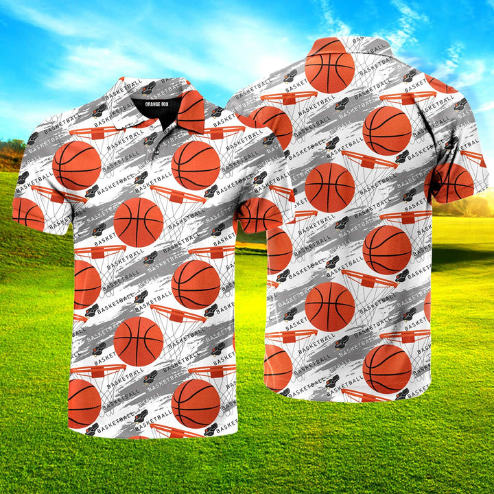 Basketball Lover Polo Shirt For Men