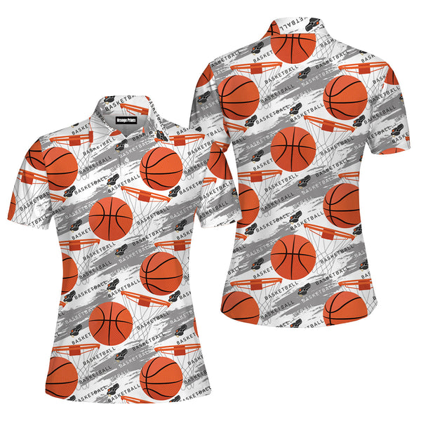 Basketball Lover Polo Shirt For Women