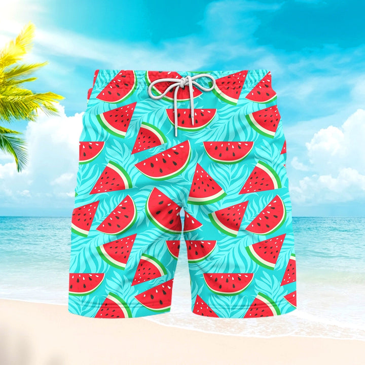 Be As Cool As Watermelon Beach Shorts For Men