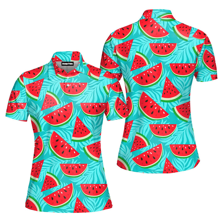 Be As Cool As Watermelon Polo Shirt For Women