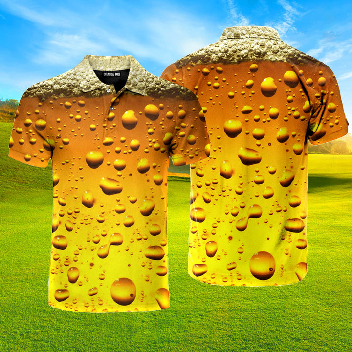 Beer Polo Shirt For Men