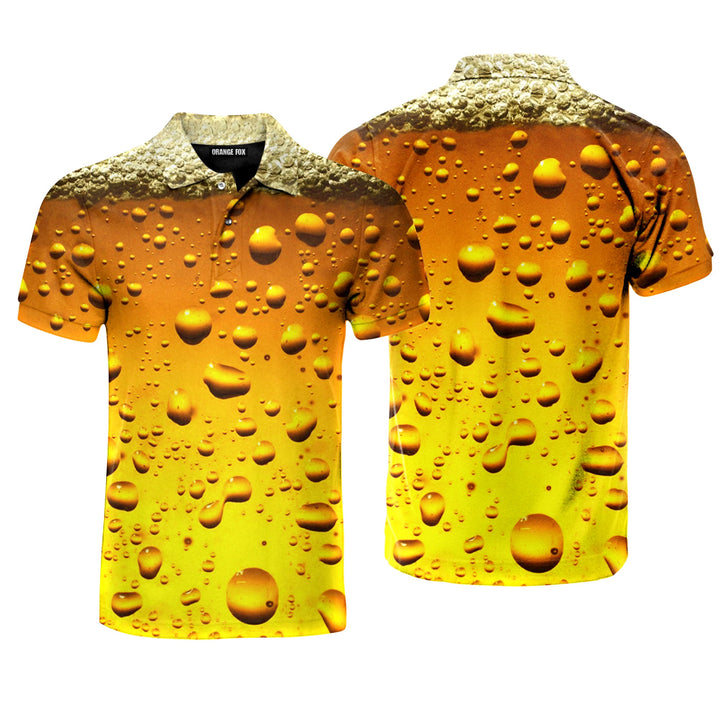 Beer Polo Shirt For Men