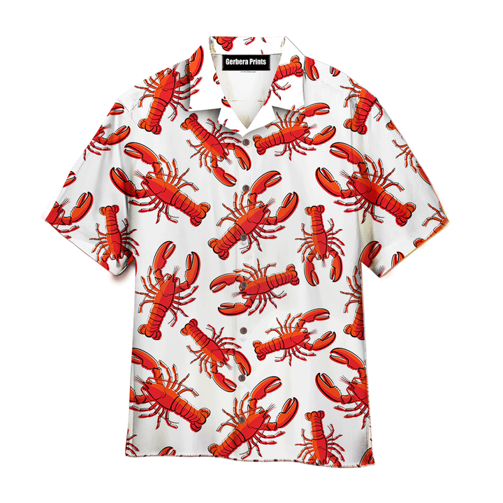 Crawfish Life Is Better With Red Lobster Seafood Red And White Aloha Hawaiian Shirts For Men And For Women WT6520