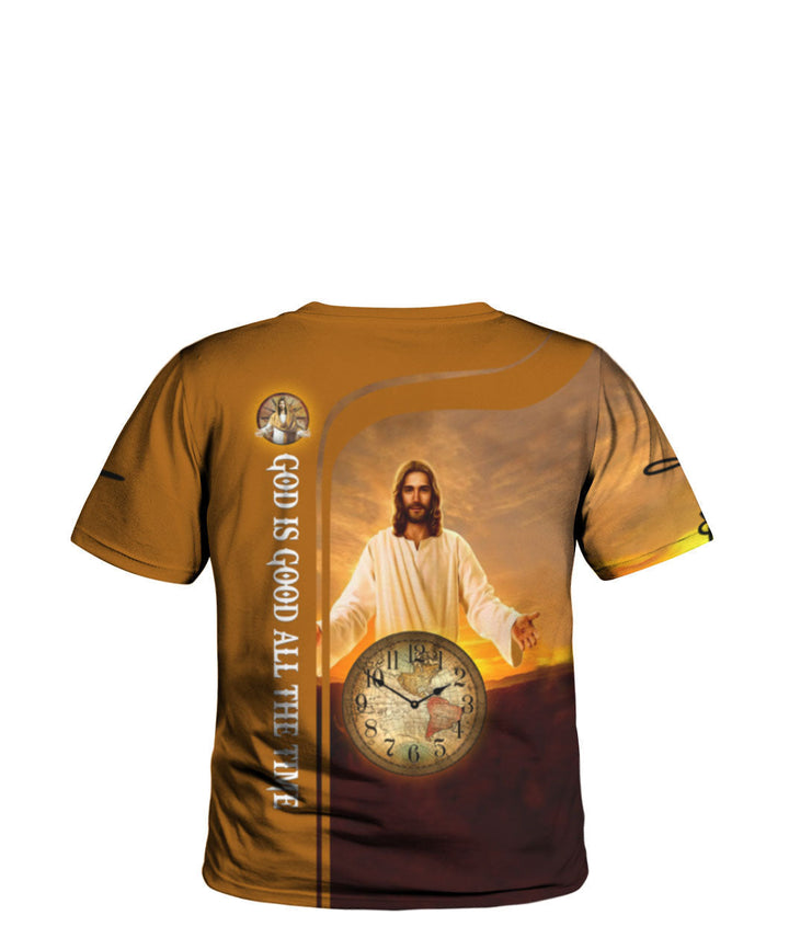 God is Good All The Time 3D All Over Print | Unisex | Adult | HP1190-Gerbera Prints.