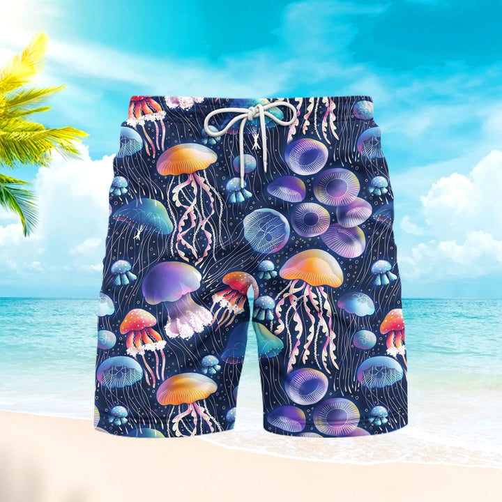 Jellyfish Disco Party Awesome Sea Beach Shorts For Men