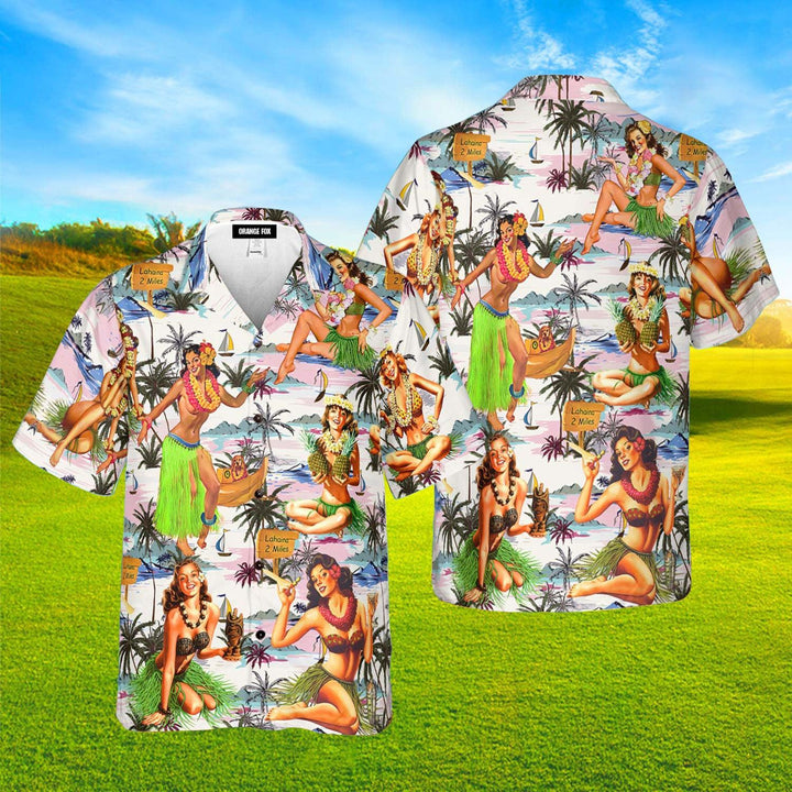 Let's Enjoy With Hawaiian Girls Hawaiian Shirt For Men & Women