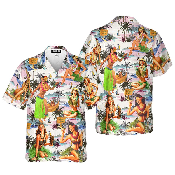 Let's Enjoy With Hawaiian Girls Hawaiian Shirt For Men & Women