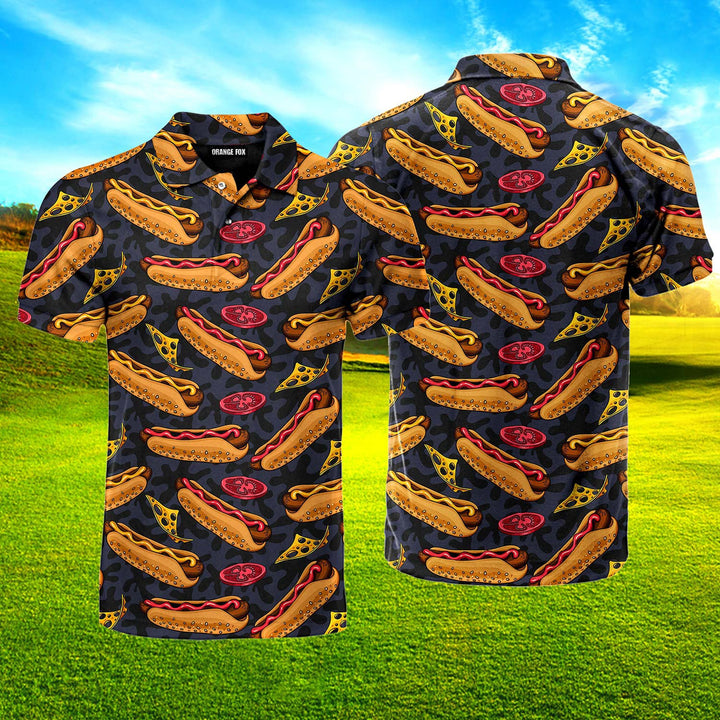 Life Is Better With Hot Dog Polo Shirt For Men