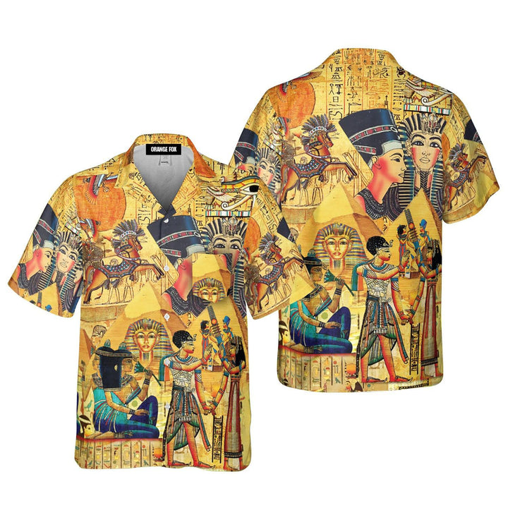 Life Of Egyptian Pyramids Hawaiian Shirt For Men & Women