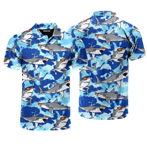 Love Shark Polo Shirt For Men