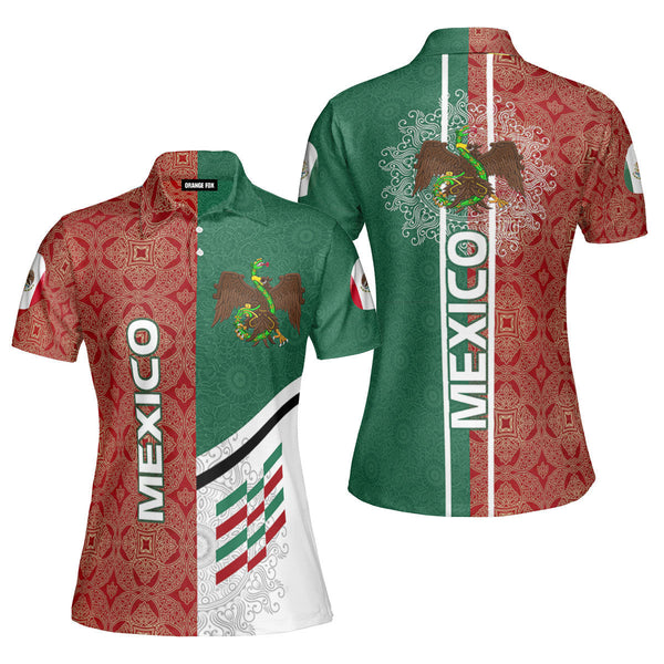 Mexico Proud Polo Shirt For Women