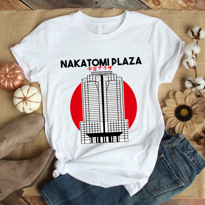 Nakatomi Plaza Christmas Party 1988 T Shirt | For Men & Women | H7437-Gerbera Prints.