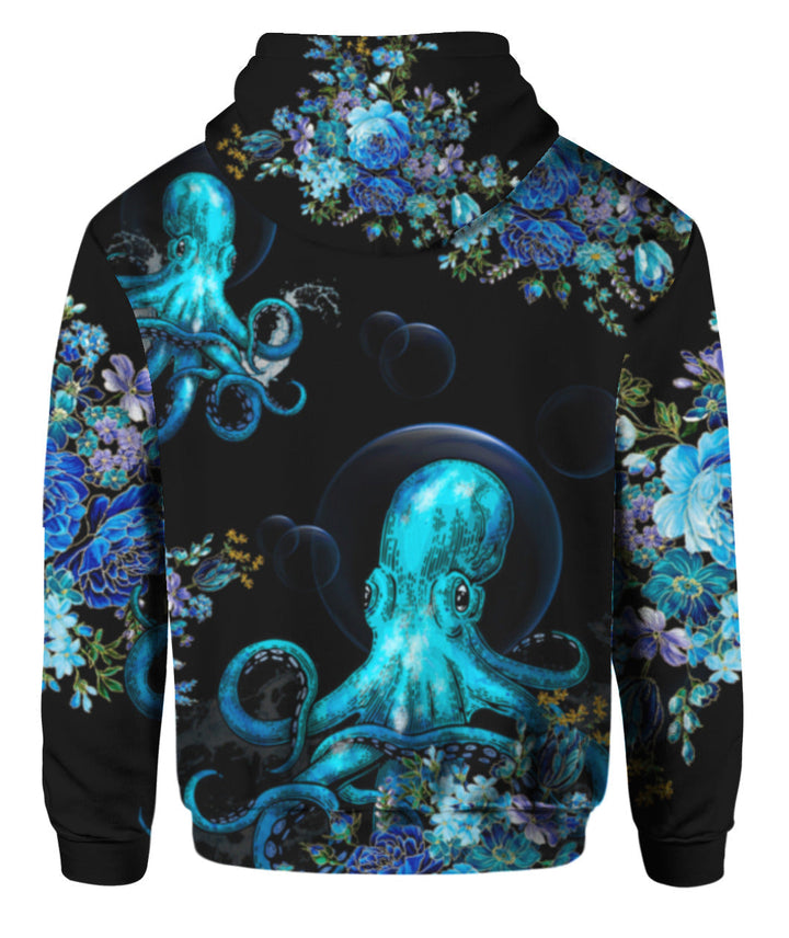 Octopus Flower 3D All Over Print | Unisex | Adult | HP1962-Gerbera Prints.