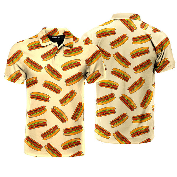 Don't Look For Love Look For Hotdog Polo Shirt For Men