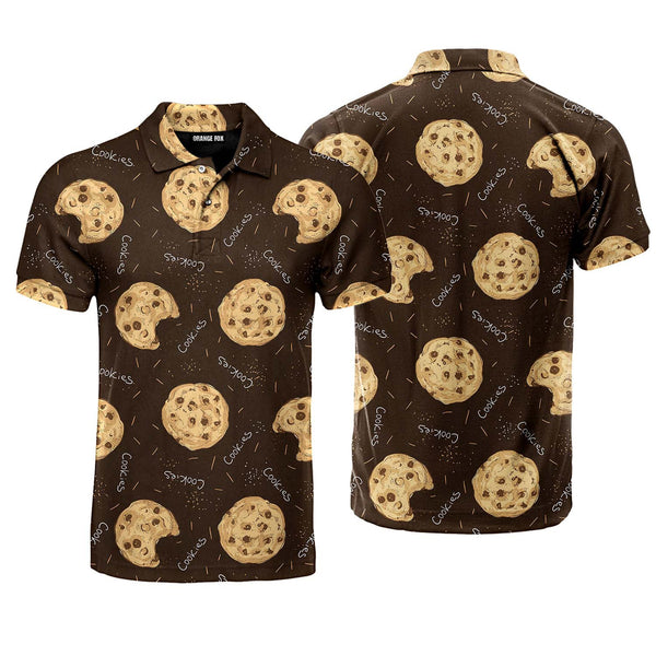 Chocolate Chip Cookies Polo Shirt For Men