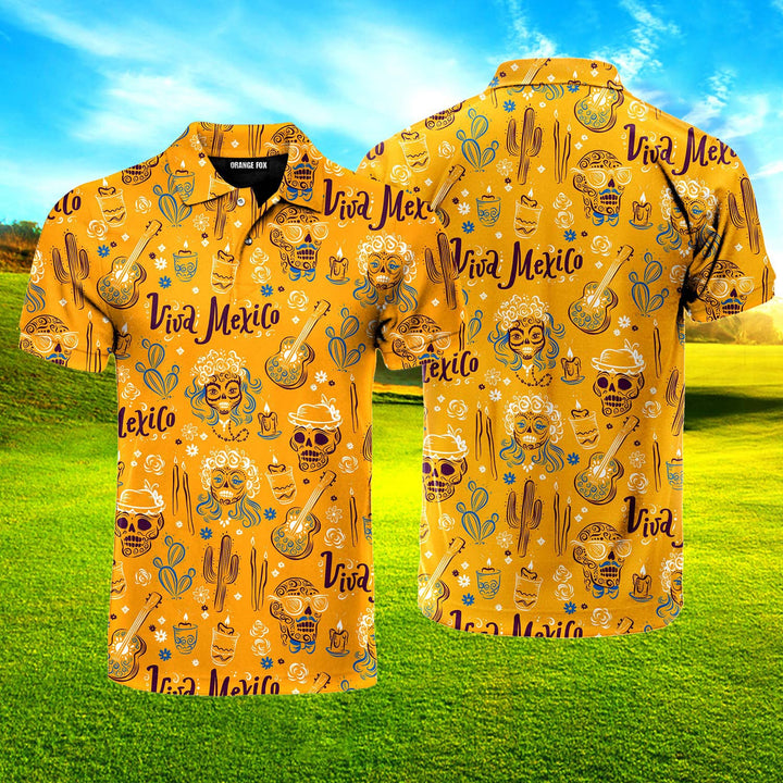 Viva Mexican Party Polo Shirt For Men