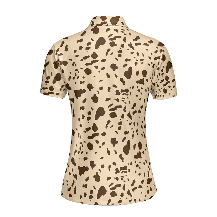 Dalmatian Dog Polo Shirt For Women