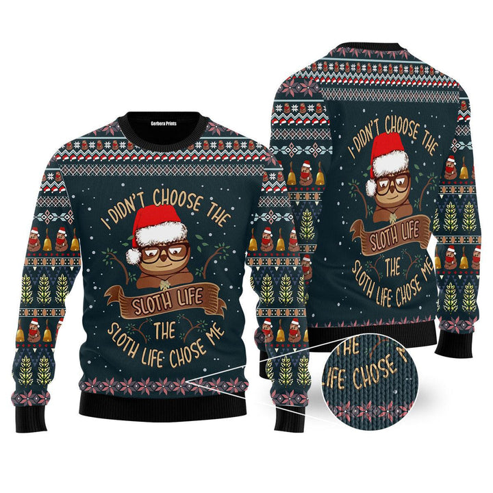 Sloth Life Ugly Christmas Sweater For Men & Women