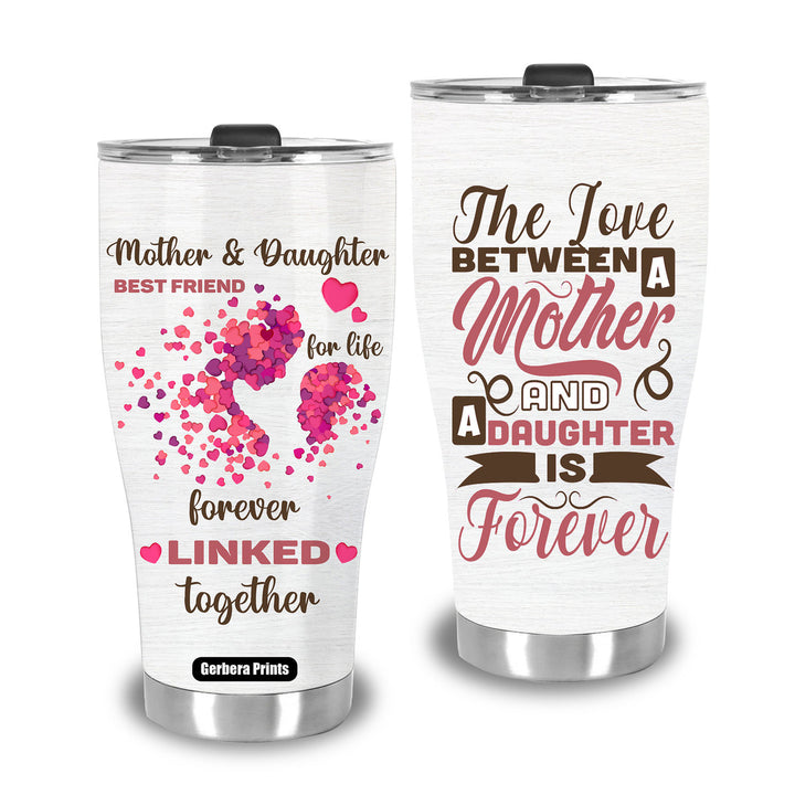 Mother And Daughter Mother's Day Stainless Steel Tumbler Cup Travel Mug TC5896