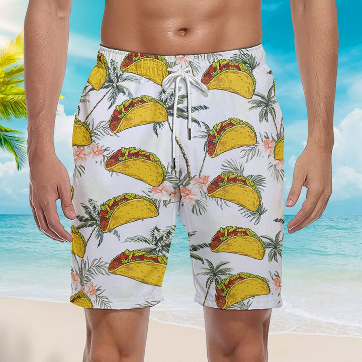 Taco Tropical Beach Shorts For Men