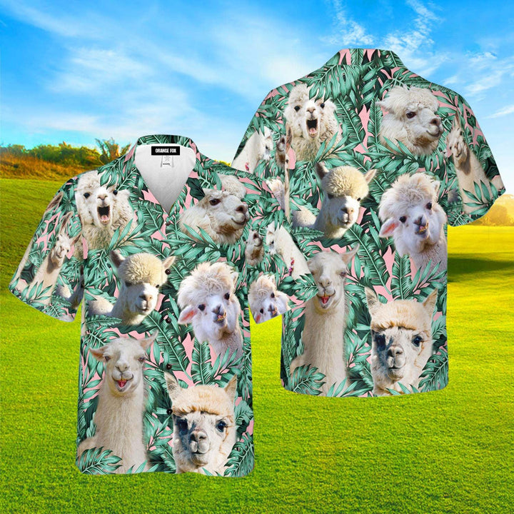 The Tropical Llama Lover Hawaiian Shirt For Men & Women