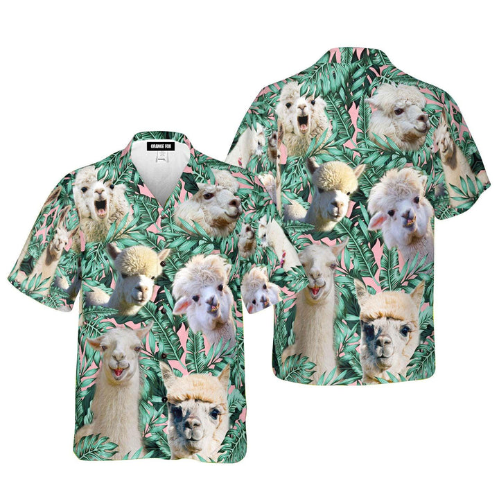 The Tropical Llama Lover Hawaiian Shirt For Men & Women