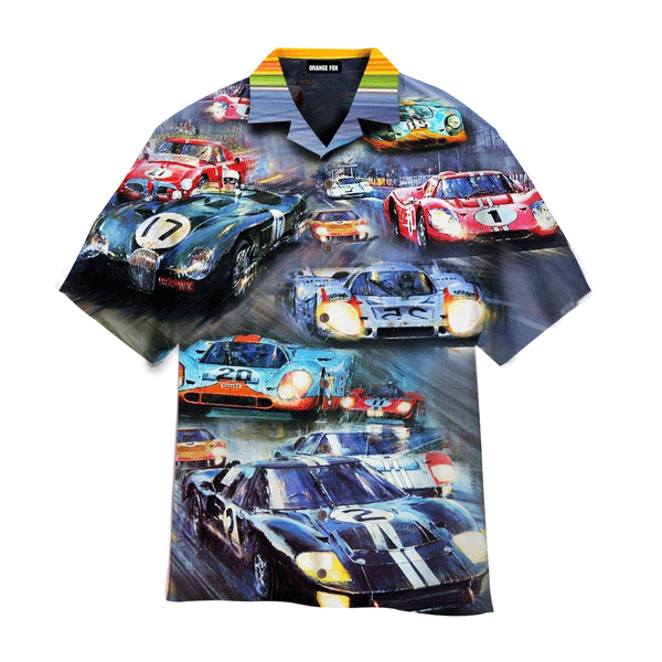 This Is My Racing Porsche Hawaiian Rainbow Shirt For Men And Women WT1153 - OrangeFox