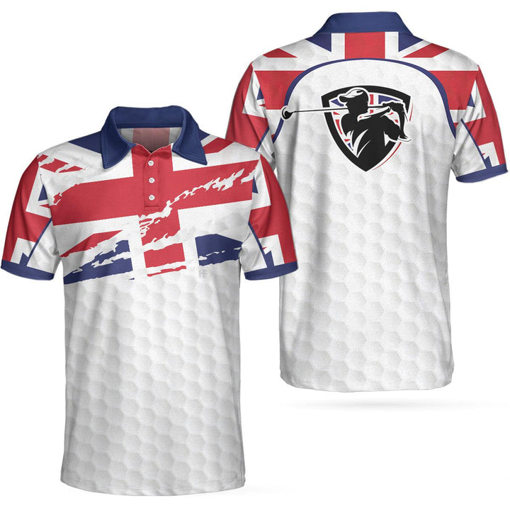 United Kingdom Flag Polo Shirt For Men